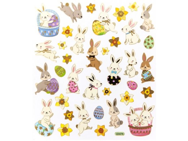 Наклейки "зайцы"