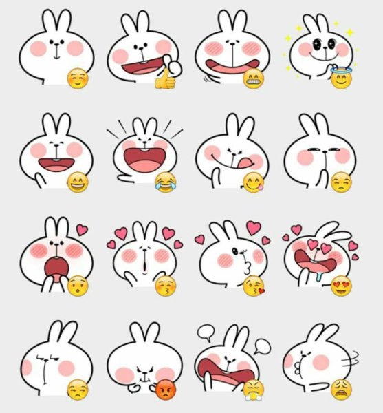 Стикеры для срисовки для начинающих