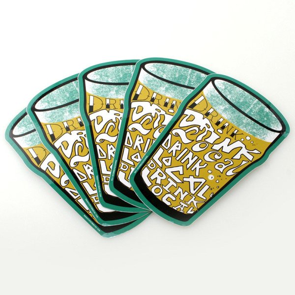 Заламинированные Стикеры