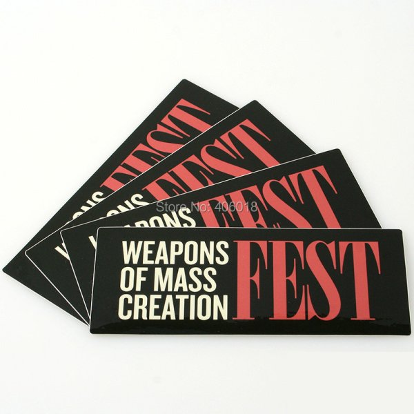 Нестирающиеся наклейки