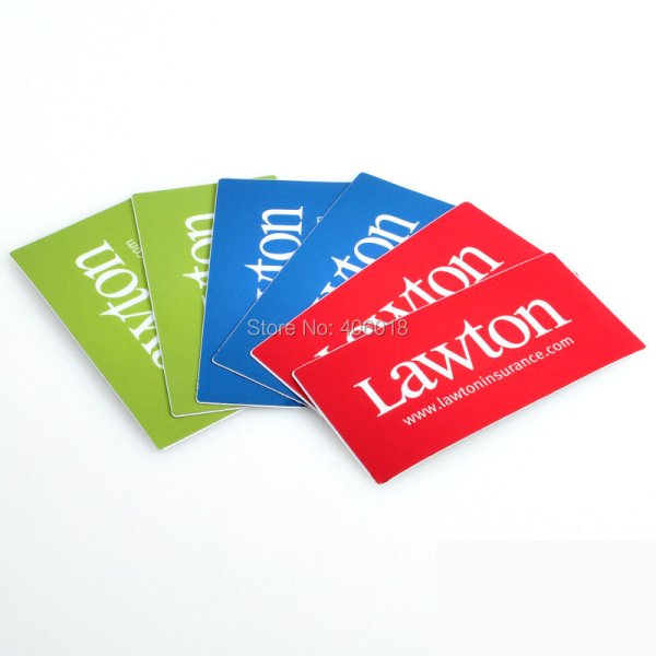 Наклейки с ламинацией и без