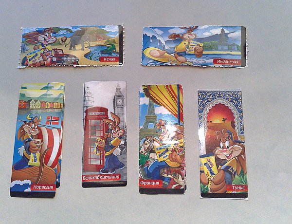 Несквик коллекции наклеек