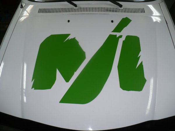 Наклейки альфард мачете