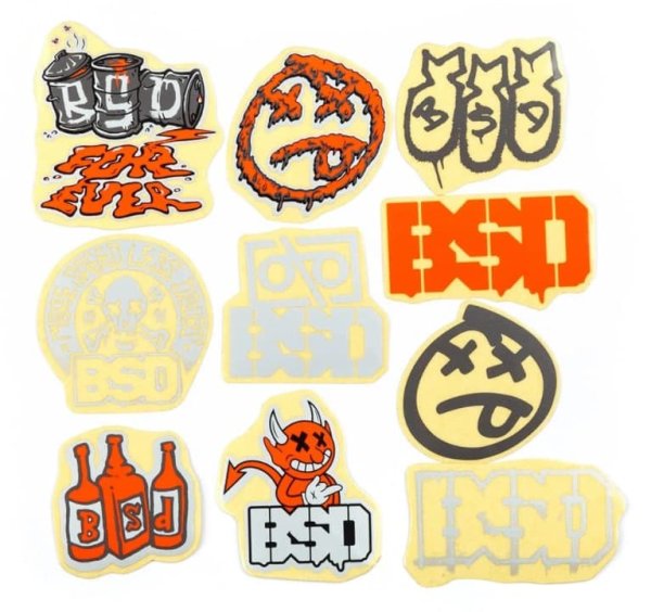 Стикеры на бмх