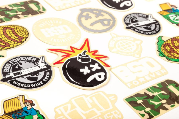 BSD BMX наклейки