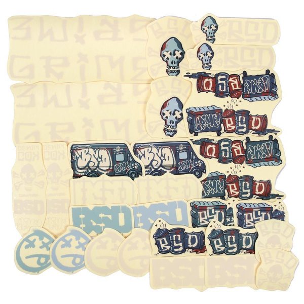 Маленькие наклейки по БСД