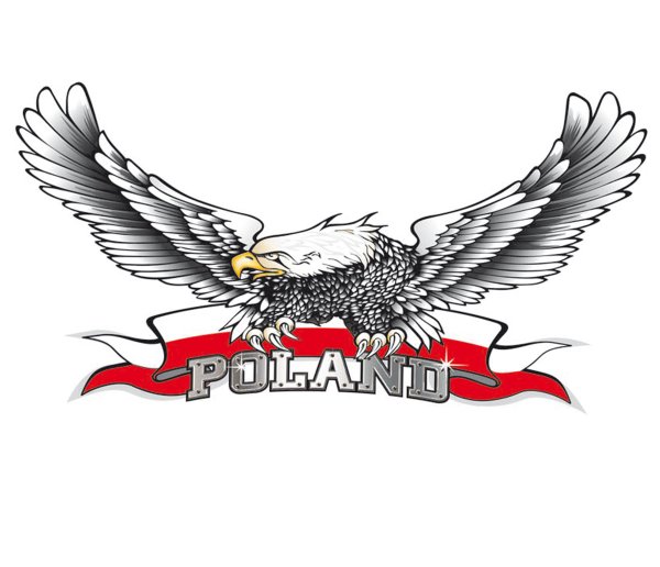 Наклейка Орел