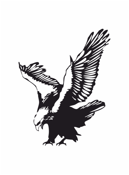 Наклейка Орел