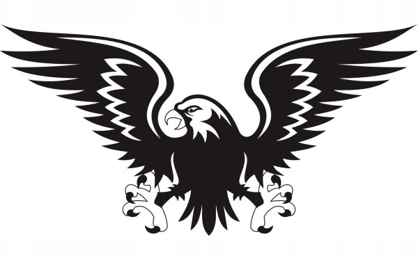 Орёл наклейка на авто