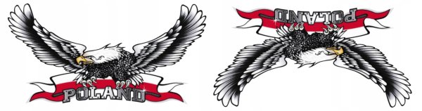 Наклейка Орел