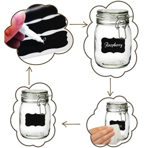 Наклейки на баночки