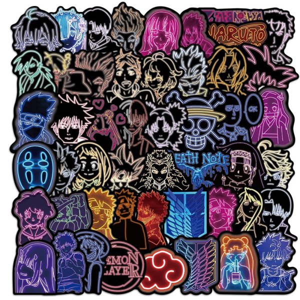 Наклейки на ногти атака титанов