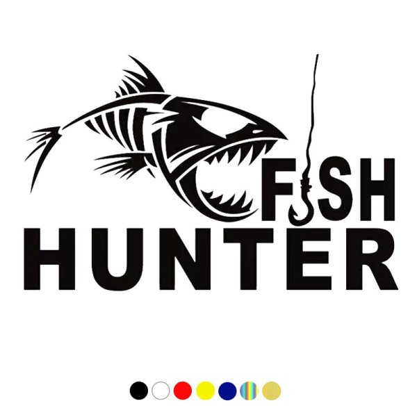 Наклейка на рыбалке