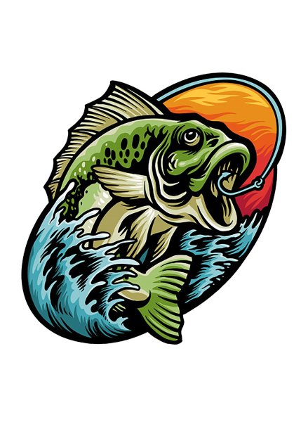 Наклейка карпфишинг на авто