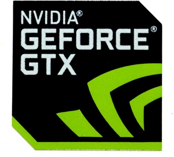 Наклейка нвидиа RTX