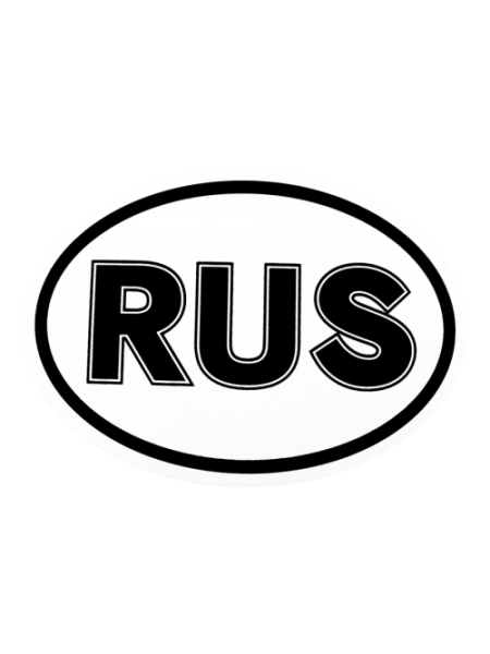 Наклейка Rus