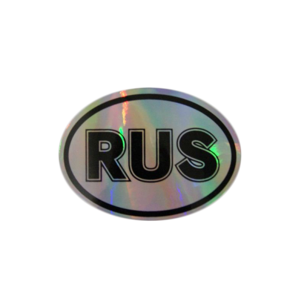 Наклейка рус