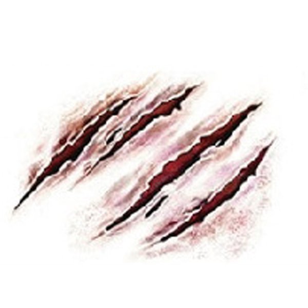 Наклейка шрамы голографическая