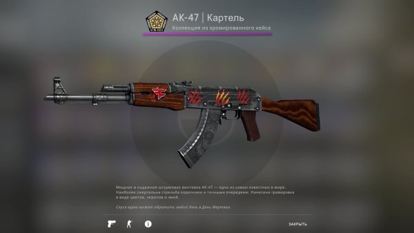 AK-47 Redline поношенное