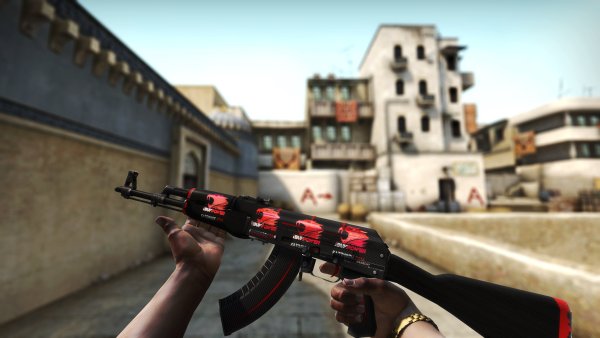 Скин AK-47 фиолетовый