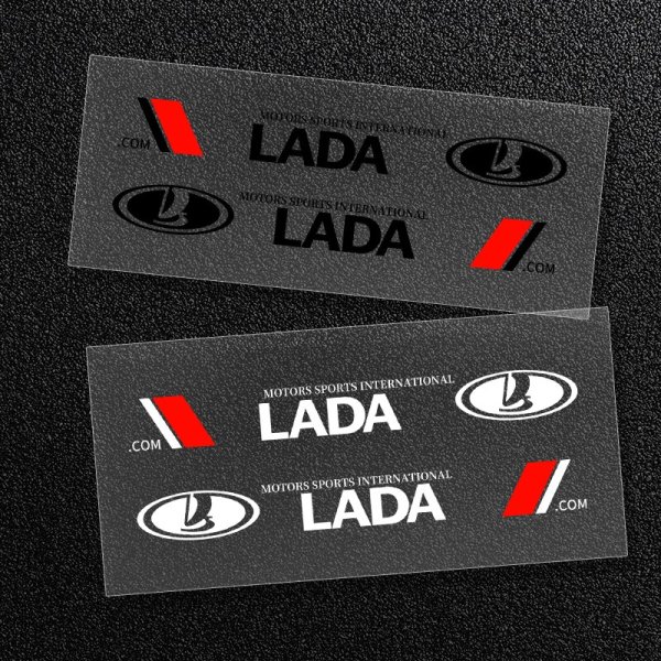 Козырек наклейка огонь