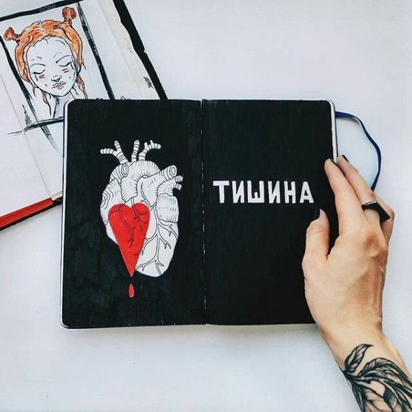 Наклейки для скетчбука