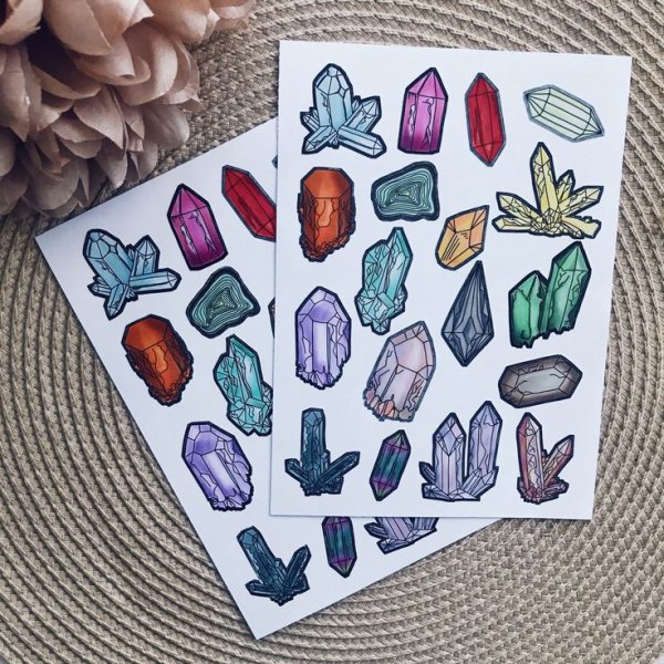 Наклейки для скеч бука