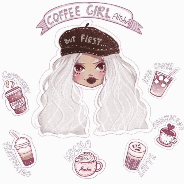 Наклейки для скетчбука