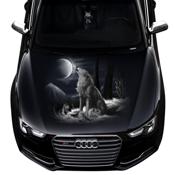 Наклейки на капот автомобиля