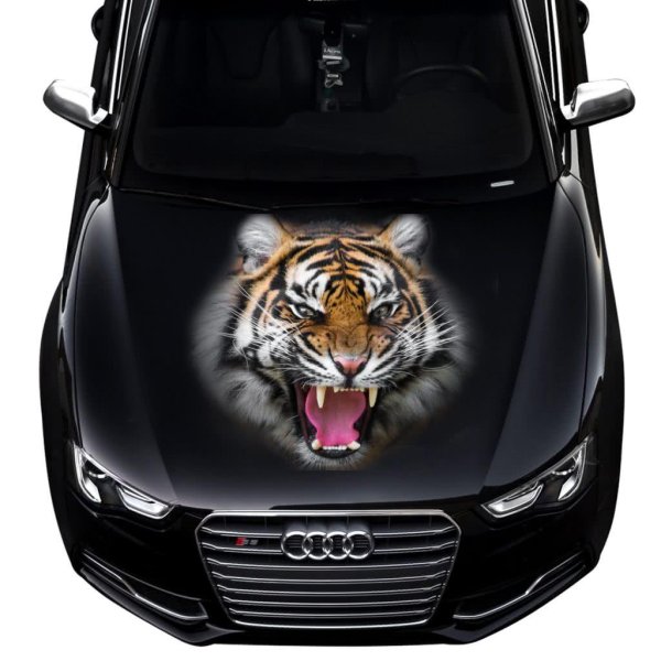 3d виниловые наклейки на капот автомобиля