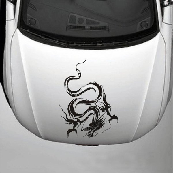 Виниловые наклейки на капот автомобиля