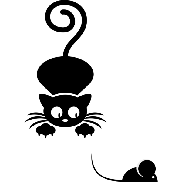 Трафареты котов для декора