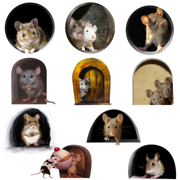 Наклейки на мышку