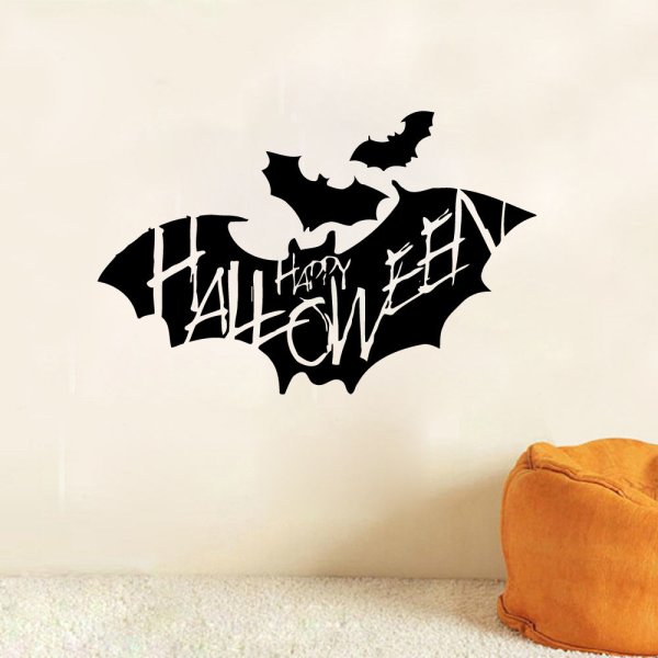 Наклейки на стену летучие мыши