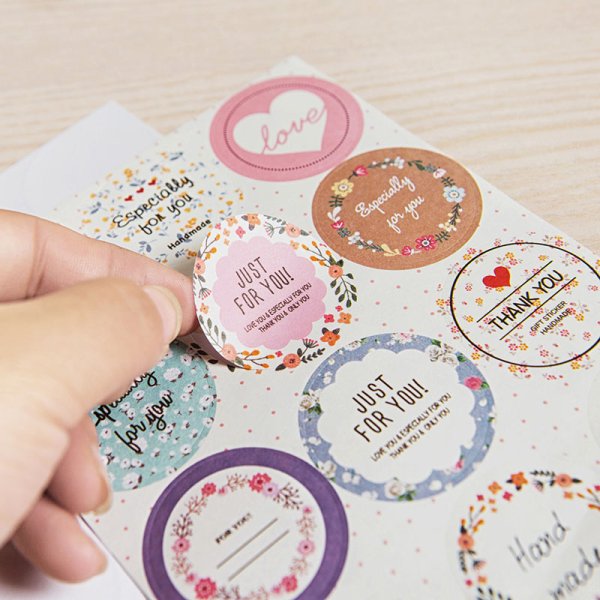 Круглые Стикеры