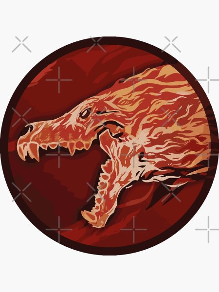 Наклейка утренний вой