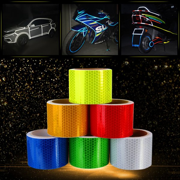 Светоотражающие наклейки звезды