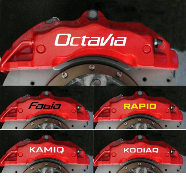 Наклейки на суппорта Субару