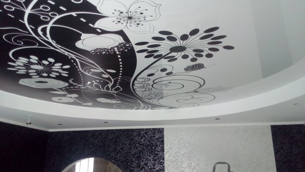 Фотопечать на потолке