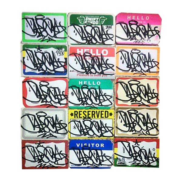 Стикеры граффити Теги