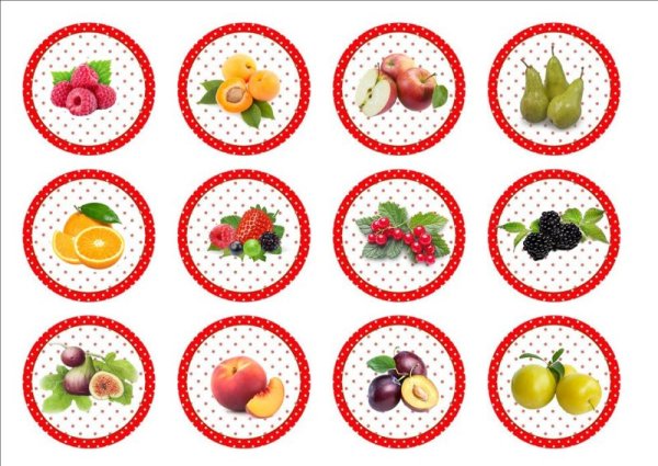 Наклейки на банки с консервацией