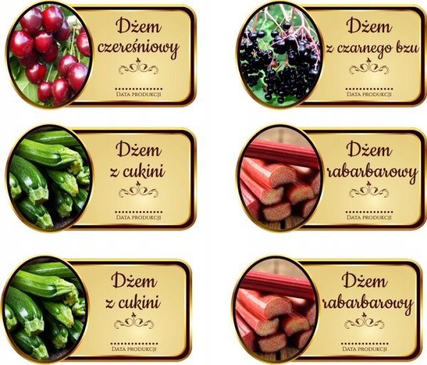 Этикетки для банок с крупами