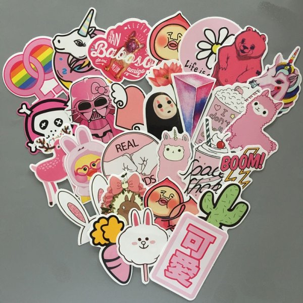 Наклейки мультяшные