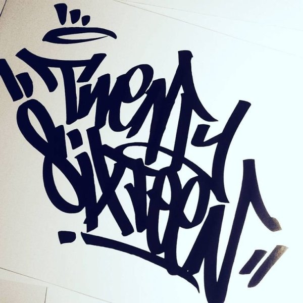 Теги надписи маркером