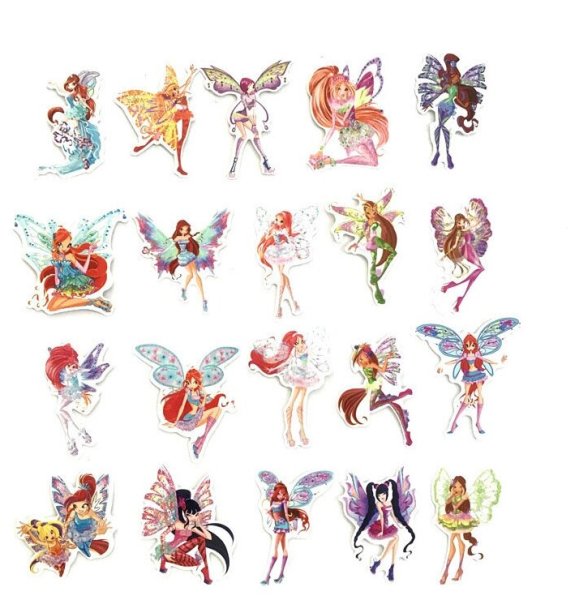 Наклейки Винкс 1 сезон