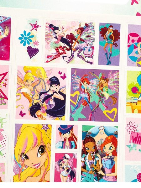 Набор наклеек Винкс