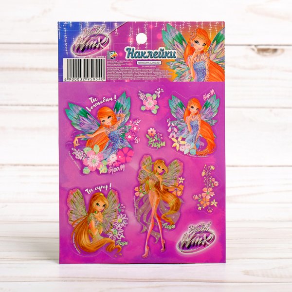 Наклейки феи Винкс