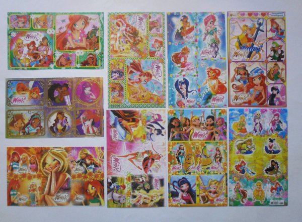 Наклейки феи Винкс