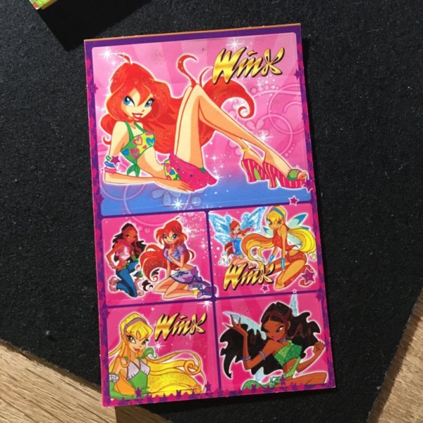 Наклейки Винкс клуб