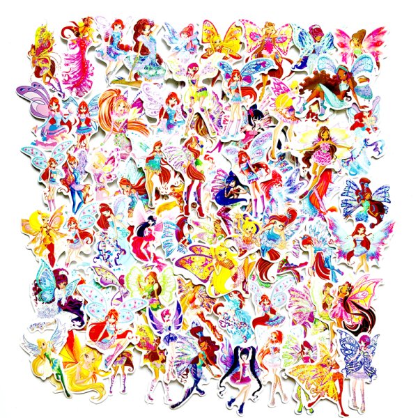 Наклейки для девочек Винкс